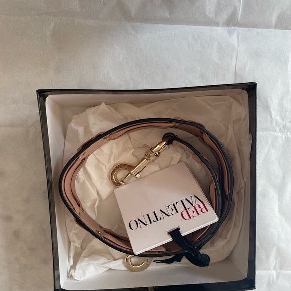 RED(V) Whipstitched Leather Bag Strap from RED Valentino - Picture 10 of 12